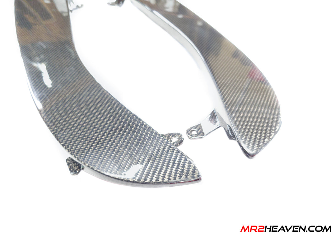 MR2Heaven OEM 91 Style Engine Lid Inspection Panels - Carbon Fiber Only