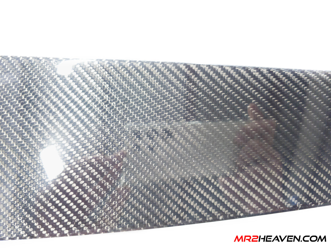 MR2Heaven OEM 91 Style Engine Lid Inspection Panels - Carbon Fiber Only