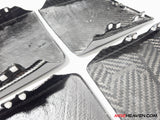 MR2Heaven 1991-1998 SW20 Headlight Panel Covers (Metal Cover Replacement) - Dry Carbon Fiber Only