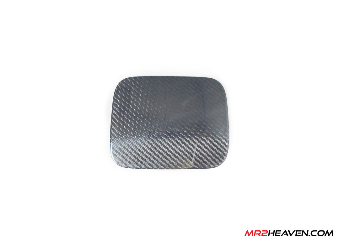 MR2Heaven 1991-1998 SW20 Gas Cap Lid - Dry Pre Preg Carbon Fiber Only