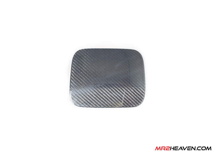 MR2Heaven 1991-1998 SW20 Gas Cap Lid - Dry Pre Preg Carbon Fiber Only