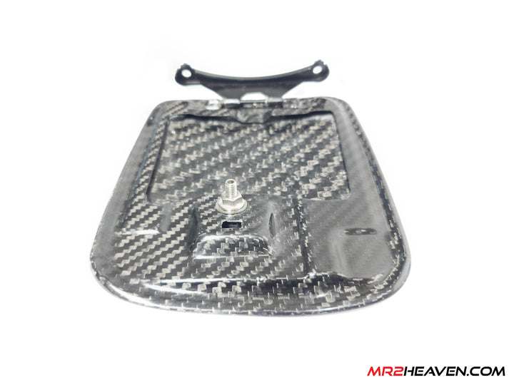 MR2Heaven 1991-1998 SW20 Gas Cap Lid - Dry Pre Preg Carbon Fiber Only