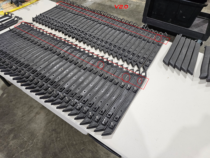 Reproduction JDM Front Solid Side Moldings (Front Side Marker Deletes)