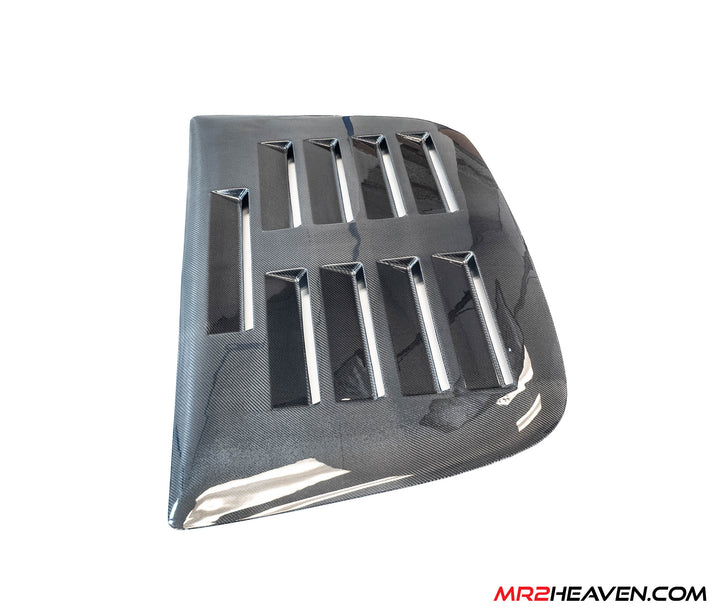 MR2Heaven SW20 Fastback/Hatchback/F-40/Ask Sport Style Engine Lid - Fiberglass and Carbon Fiber Available