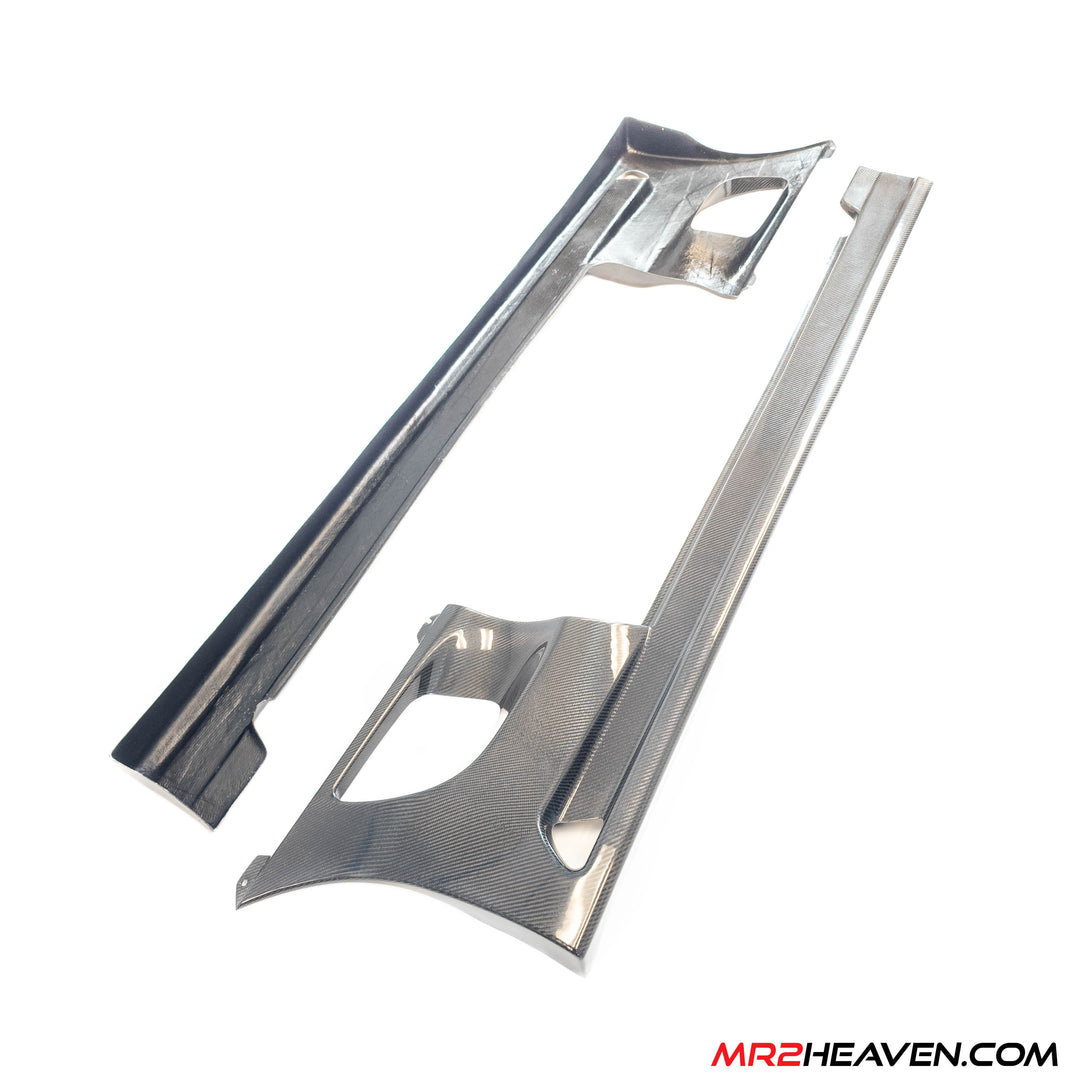 MR2Heaven Air Walker Style Side Skirts - Fiberglass and Carbon Fiber Available