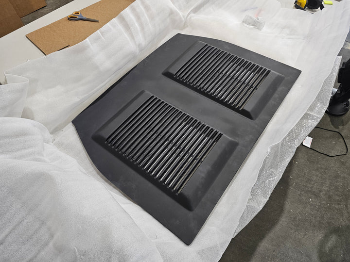 MR2Heaven Full Pre-Preg/Dry Carbon Fiber OEM Turbo Style Engine Lid - Fiberglass and Carbon Fiber Available