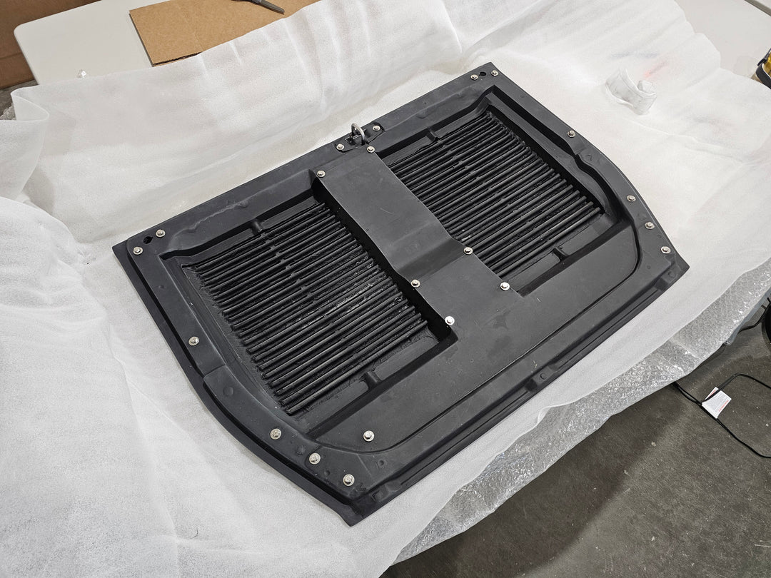 MR2Heaven Full Pre-Preg/Dry Carbon Fiber OEM Turbo Style Engine Lid - Fiberglass and Carbon Fiber Available