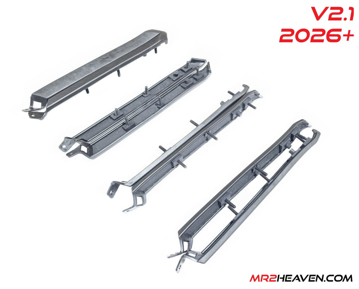 Reproduction JDM Front Solid Side Moldings (Front Side Marker Deletes)