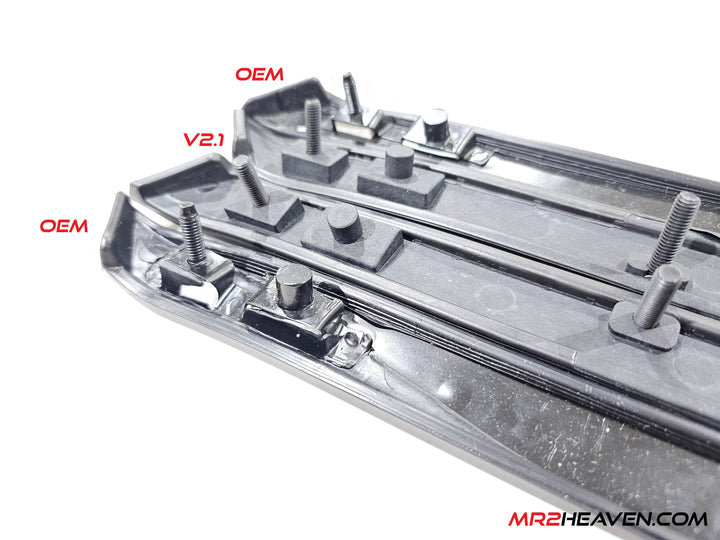 Reproduction JDM Front Solid Side Moldings (Front Side Marker Deletes)