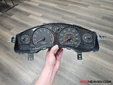MR2Heaven Carbon Fiber Gauge Cluster Overlay [Fits 1991-1999 MR2]