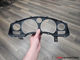 MR2Heaven Carbon Fiber Gauge Cluster Overlay [Fits 1991-1999 MR2]
