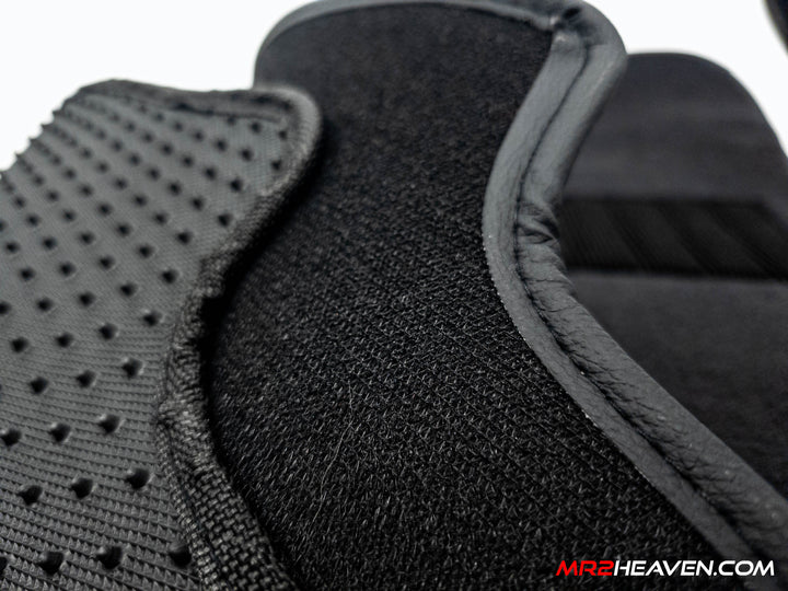 MR2Heaven Heavy Duty 1991-1998 MR2 Reproduction Floor Mats w/ Optional Heel Toe Pad, 12mm Thick, JDM **VIP Luxury Style** Velvet Material [2026 Q2+]