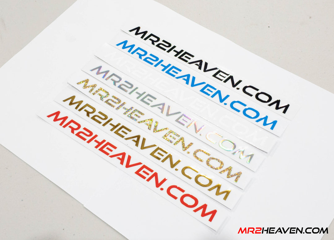 MR2Heaven Decal / Stickers