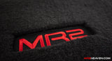 MR2Heaven Heavy Duty 1991-1998 MR2 Reproduction Floor Mats w/ Optional Heel Toe Pad, 12mm Thick, JDM **VIP Luxury Style** Velvet Material [2026 Q2+]