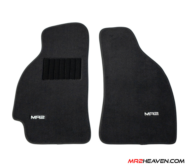 MR2Heaven Heavy Duty 1991-1998 MR2 Reproduction Floor Mats w/ Optional Heel Toe Pad, 12mm Thick, JDM **VIP Luxury Style** Velvet Material [2026 Q2+]