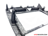 MR2Heaven Full Pre-Preg/Dry Carbon Fiber Complete Replacement Interior Trim - #1 Center Console Radio Surround (LHD)
