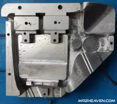 MR2Heaven Full Pre-Preg/Dry Carbon Fiber Complete Replacement Interior Trim - #1 Center Console Radio Surround (LHD)