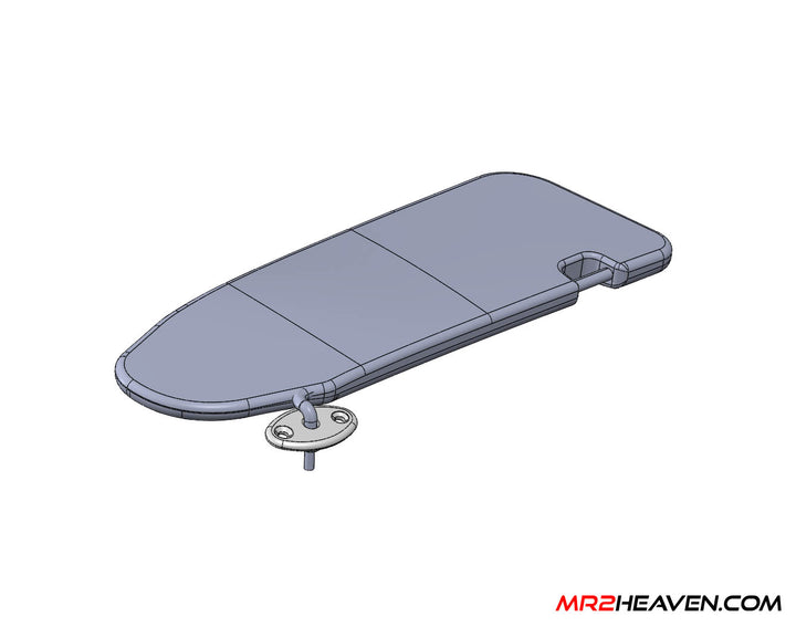 MR2Heaven High Strength Nylon Sun Visor Mounting Clip/Cover for 1990-1998 MR2