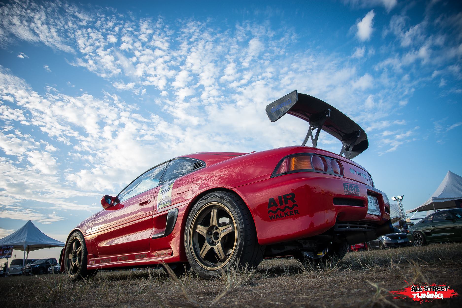 MR2Heaven Air Walker Style Side Skirts - Fiberglass and