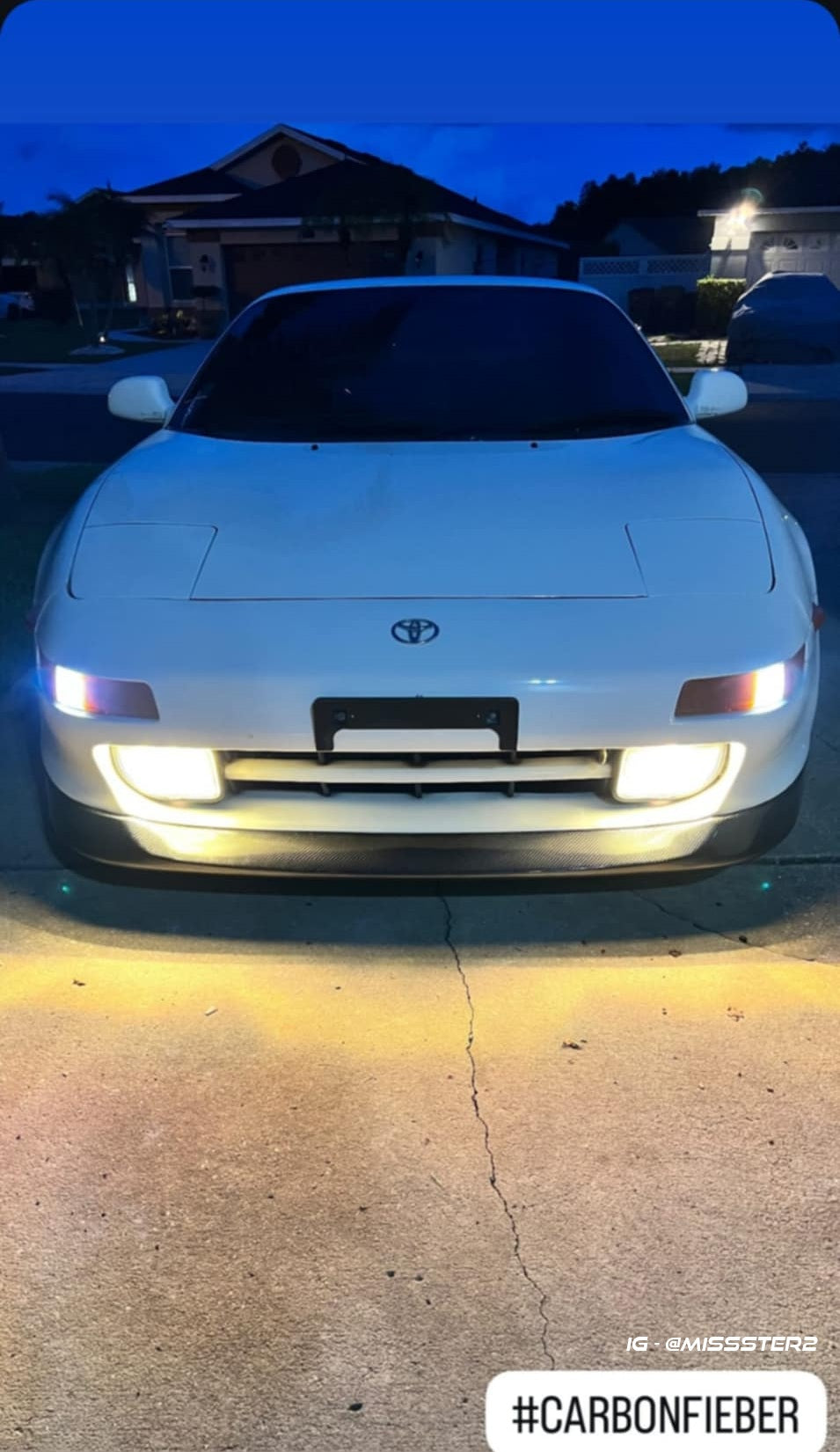MR2Heaven Holy Lip (Aggressive OEM 93+ Lip) - Fiberglass and Carbon Fiber Available