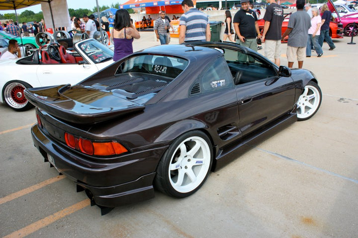 MR2Heaven Bomex Style "Whale Tail" Trunk Spoiler - Fiberglass and Carbon Fiber Available