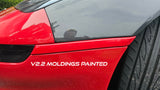 Reproduction JDM Front Solid Side Moldings (Front Side Marker Deletes)