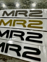 1991-1998 SW20 "MR2" Kouki Center Panel Reproduction Emblem w/ Optional Gold Plating