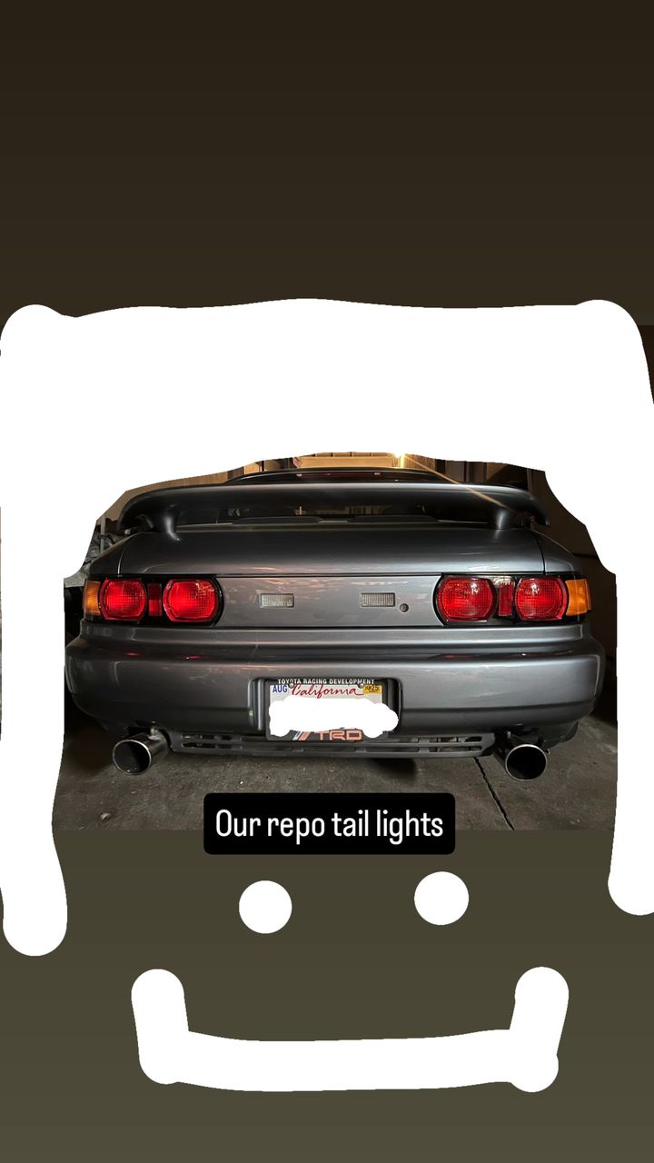 MR2Heaven Reproduction Kouki Tail Lights - Side Lens [Amber, Red & Clear Available]