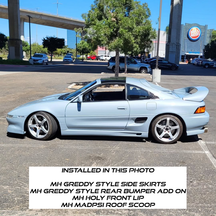 MR2Heaven - Greddy Style Side Skirts - Carbon Fiber & Fiberglass Available