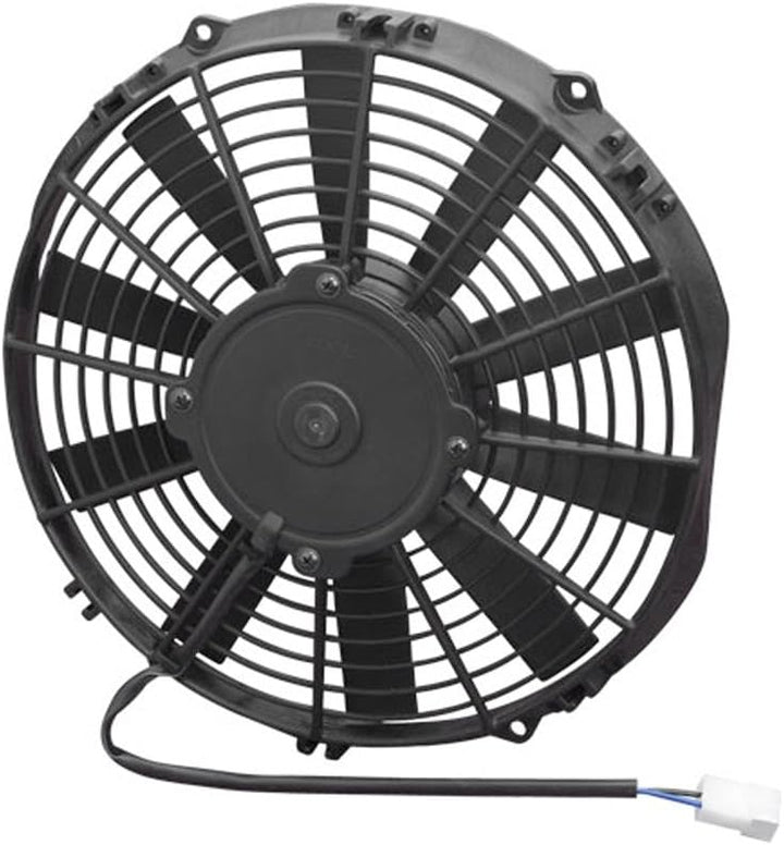 SPAL 11" Slim Fan (Medium Profile Series) - For Radiator or Dual Fan Shroud Engine Lid (1607 CFM, 48% Increase - TESTED)