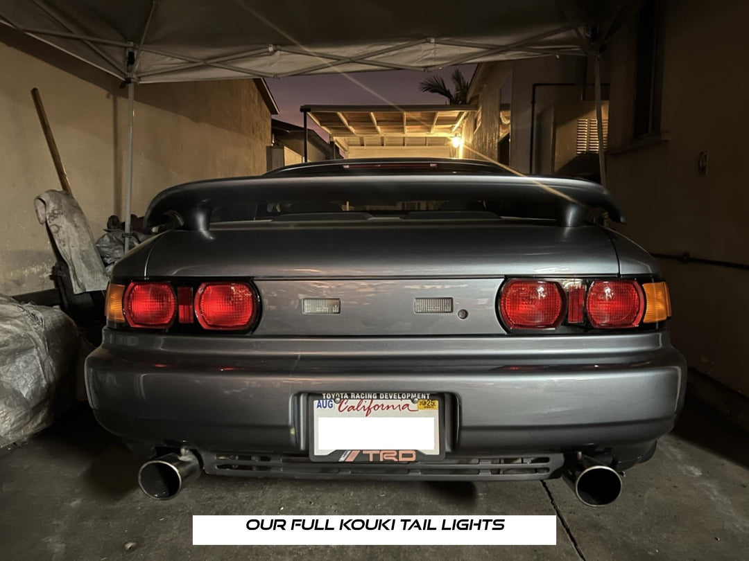 MR2Heaven Reproduction - Kouki Tail Light Panel - SW20 (ABS and Dry Pre-Preg Carbon Fiber)