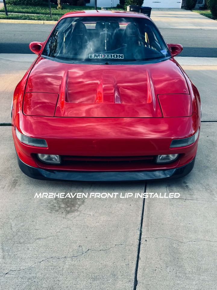 MR2Heaven Holy Lip (Aggressive OEM 93+ Lip) - Polyurethane, Fiberglass, Carbon Fiber Available