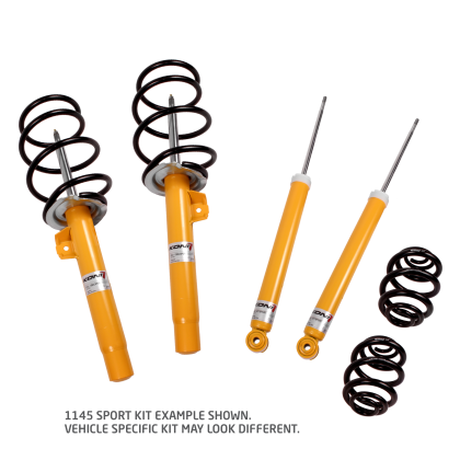 Koni Yellow Shocks and Eibach Lowering Springs Combo Kit for 1991-1995 Toyota MR2