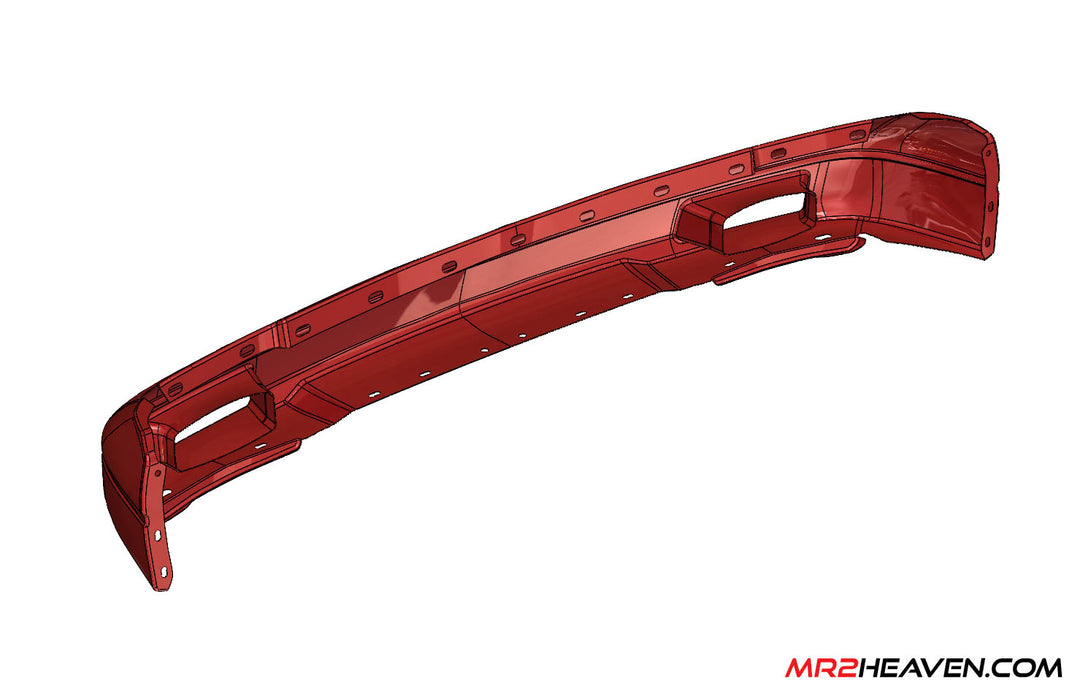 MR2Heaven 1985-1989 AW11 OEM Style Front Bumper (Fiberglass & Carbon Fiber)