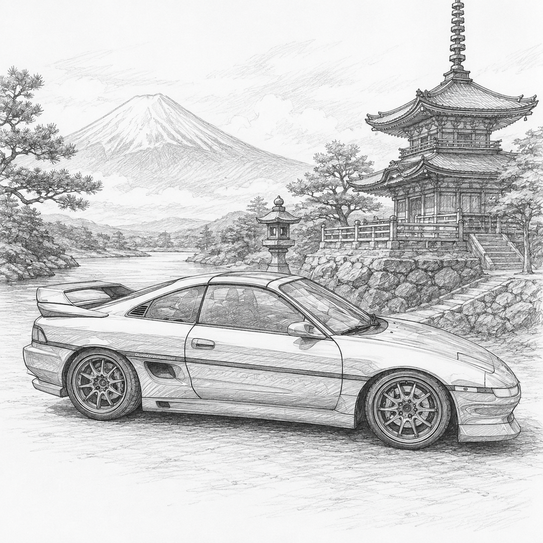 MR2Heaven Autopista Style Spoiler - Fiberglass and Carbon Fiber Available