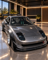 MR2Heaven Phoenix Power Style Front Bumper Front Lip #1 - Fiberglass and Carbon Fiber Available