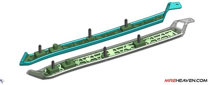Reproduction JDM Front Solid Side Moldings (Front Side Marker Deletes)