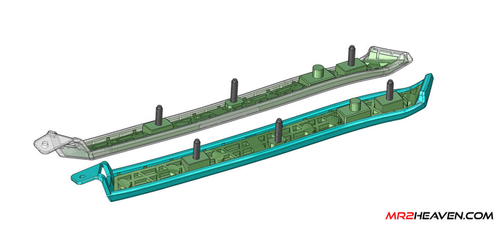 Reproduction JDM Front Solid Side Moldings (Front Side Marker Deletes)