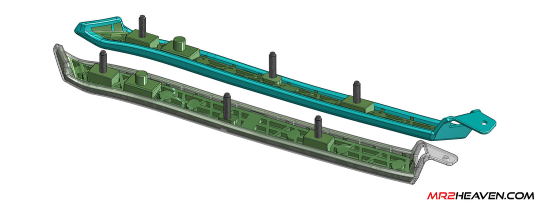 Reproduction JDM Front Solid Side Moldings (Front Side Marker Deletes)