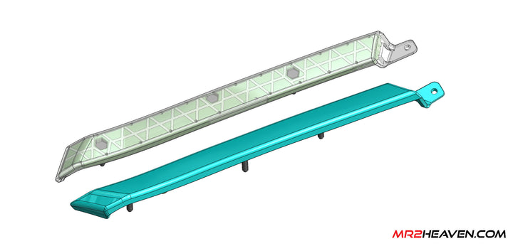 Reproduction JDM Front Solid Side Moldings (Front Side Marker Deletes)