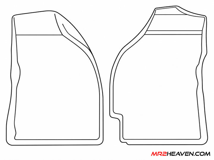 MR2Heaven Weather Resistant Floor Mats - 1991-1995 SW20