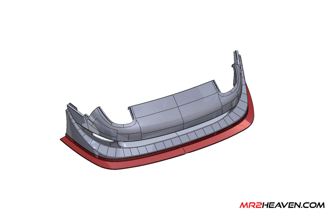 MR2Heaven Phoenix Power Style Front Bumper - Fiberglass and Carbon Fiber Available