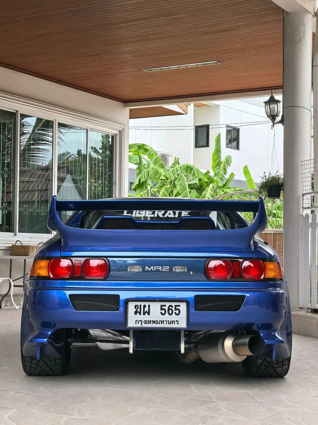 MR2Heaven Phoenix Power Style Front Bumper Front Lip #2 - Fiberglass and Carbon Fiber Available