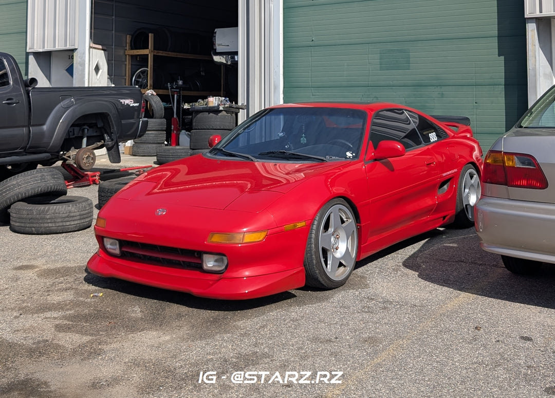 MR2Heaven East Bear Style 91 Spoiler Add On - Fiberglass and Carbon Fiber Available