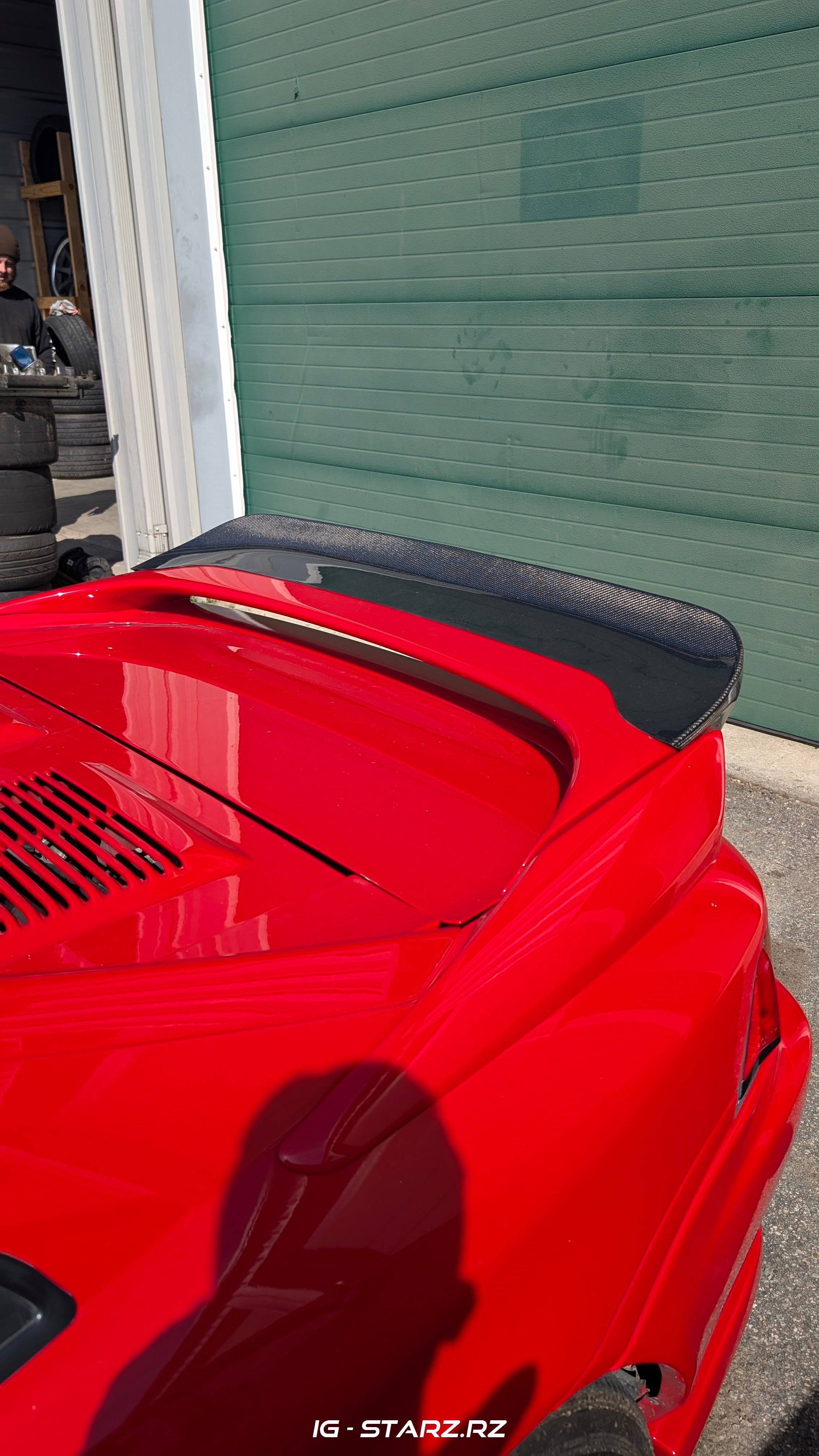 MR2Heaven East Bear Style 91 Spoiler - Fiberglass and Carbon Fiber