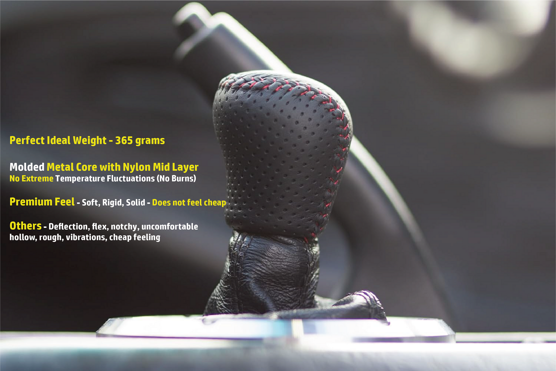 MR2Heaven Premium JDM Weighted Hand Crafted & Leather Wrapped Shift ...