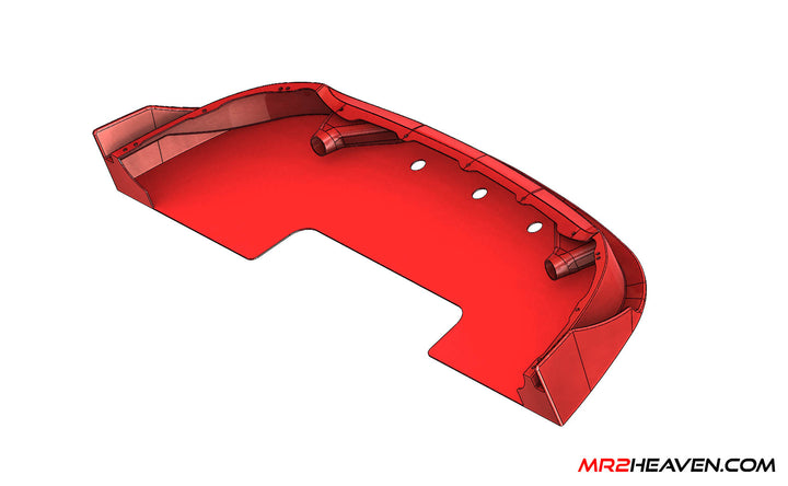 MR2Heaven Track/Time Attack Front Lip For 91-98 SW20 - Fiberglass and Carbon Fiber Available