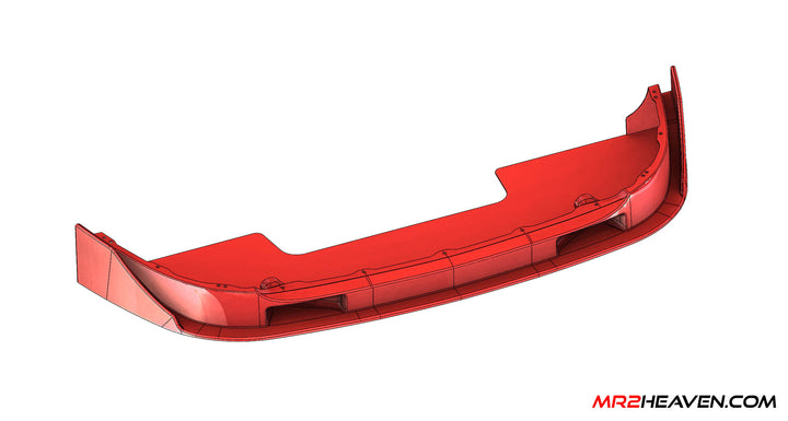 MR2Heaven Track/Time Attack Front Lip For 91-98 SW20 - Fiberglass and Carbon Fiber Available