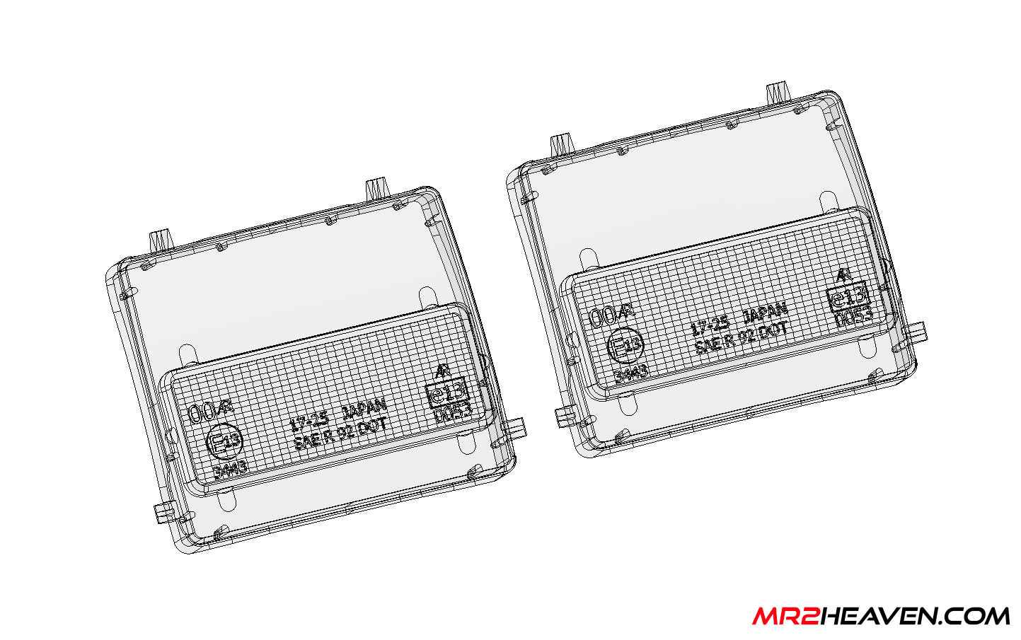 MR2Heaven Reproduction Kouki Tail Lights - Reverse Light