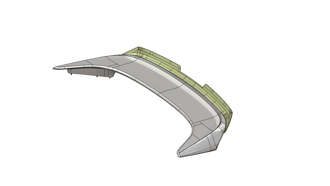 MR2Heaven 94 OEM Spoiler Add On - Fiberglass and Carbon Fiber MR2Heaven 94 OEM Spoiler Add On - Fiberglass and Carbon Fiber